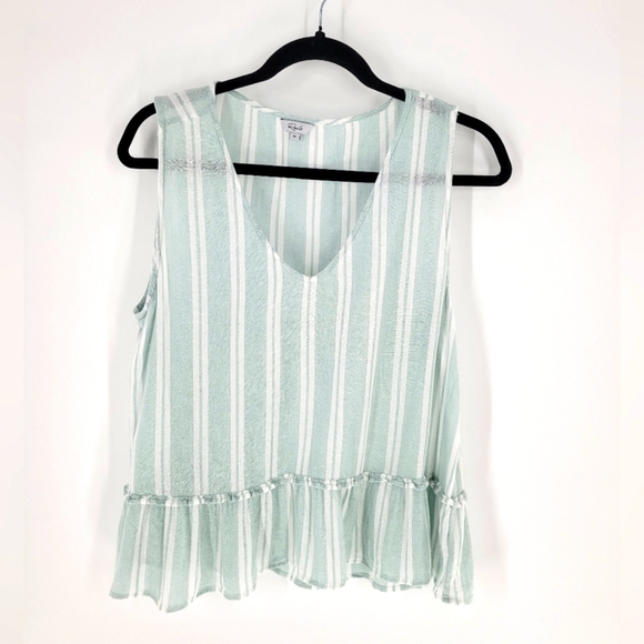 Rails Linen Blend Summer Tank Size M - Picture 2 of 5